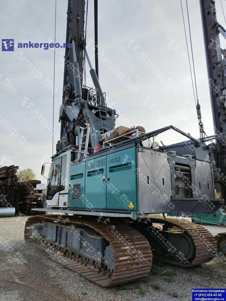 Liebherr Lb 36 с вращателем Bat 410 Буровая установка для свай